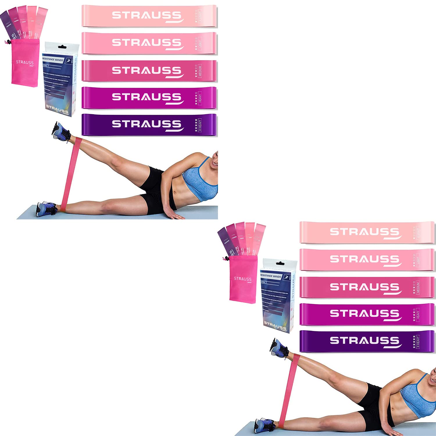 Beige - Bande élastique de résistance pour les doigts, en Silicone Beige - Bande élastique de résistance pour les doigts, en Silicone