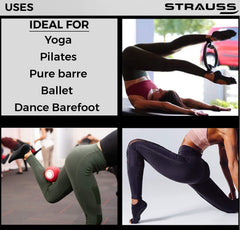STRAUSS Yoga Socks,for women (Black)