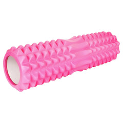 Strauss Grid Foam Roller | Eco-Friendly Spikes Foam Roller | Premium Eva Foam | Light Weight & Travel-Friendly Foam Roller for Relieve Muscle Tightness, Soreness & Inflammation,33 CM (Pink)