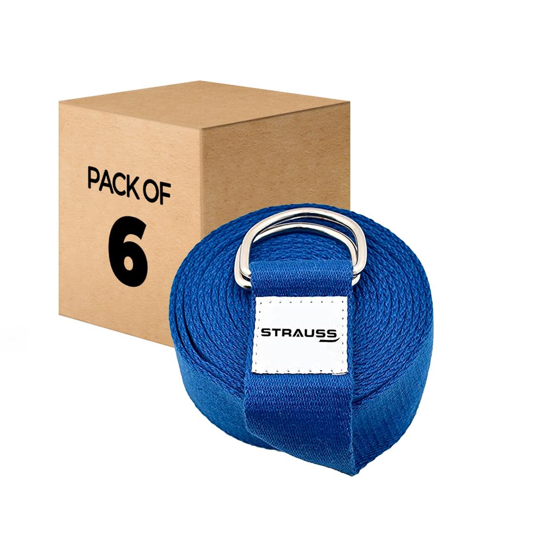 Strauss Yoga Strap & Stretching Belt  Ideal for Yoga, Pilates –  StraussSport