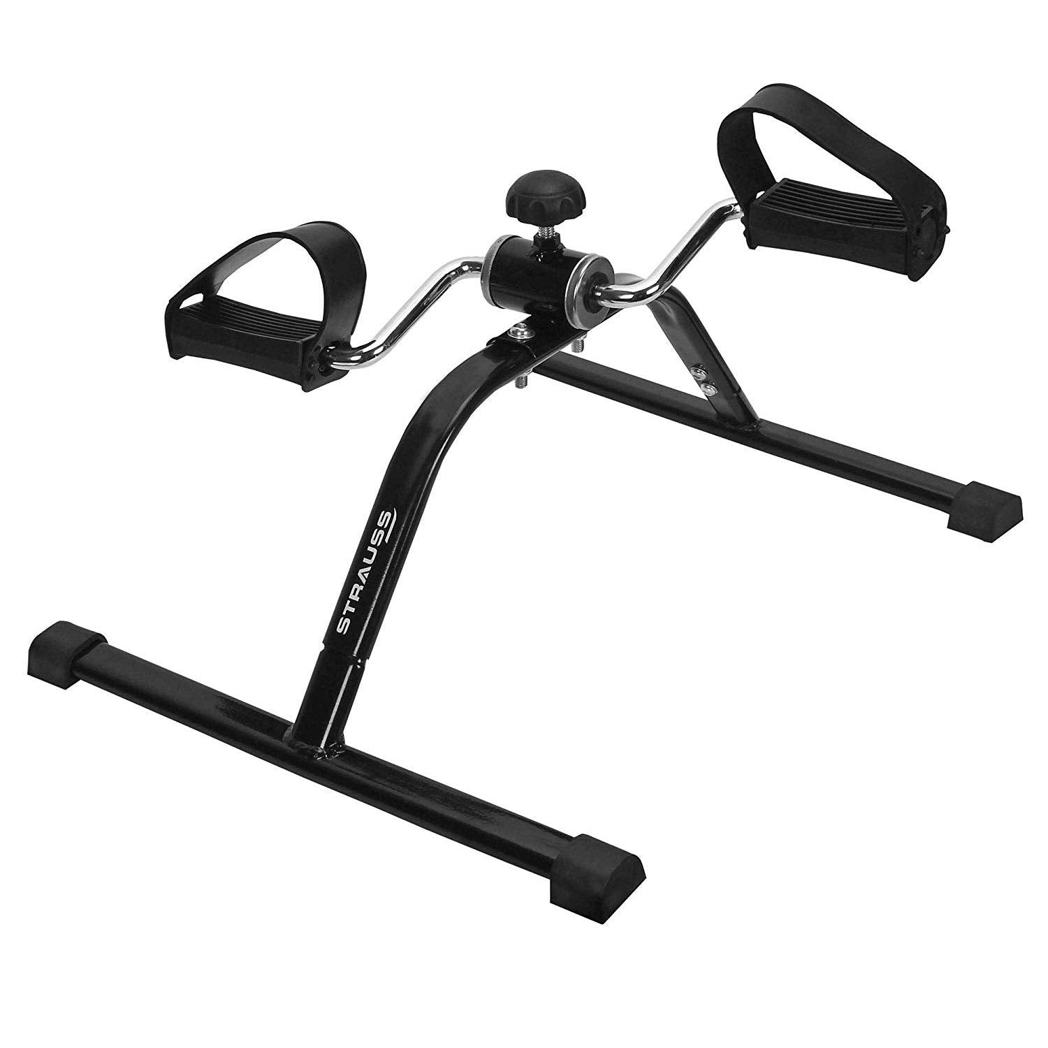 mini cycle pedal exerciser Strauss Mini Cycle Exercise Bike, (Black) – StraussSport