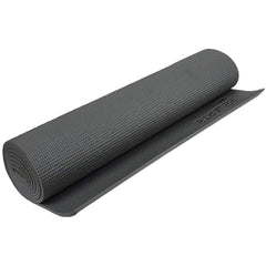 Strauss Yoga Mat, 6mm,  (Dark Grey)