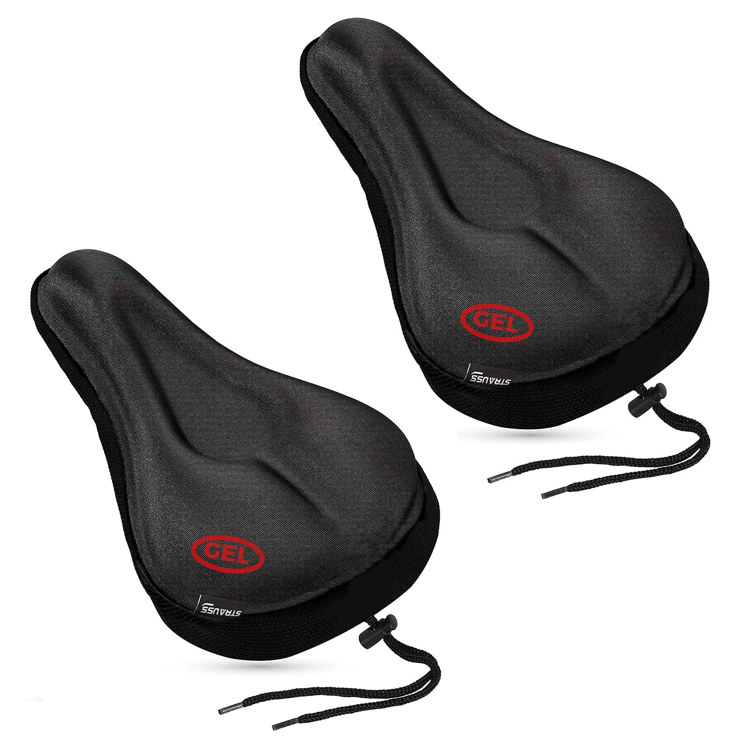 thumbnail image 2 of Bike Seat Cushion Comfortable Wide Big Bum Bicycle Gel Cruiser Extra 2 of 11