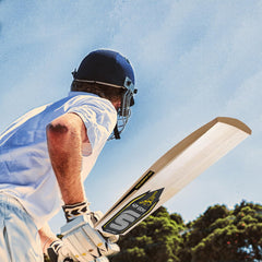 Strauss Underarm Cricket Bat | Kashmir Willow | Cricket Bat with Grip for Gully Cricket & Tournament Match | Standard Tennis Ball Bat for Cricket | Size: Short Handle (1150-1250 Grams)