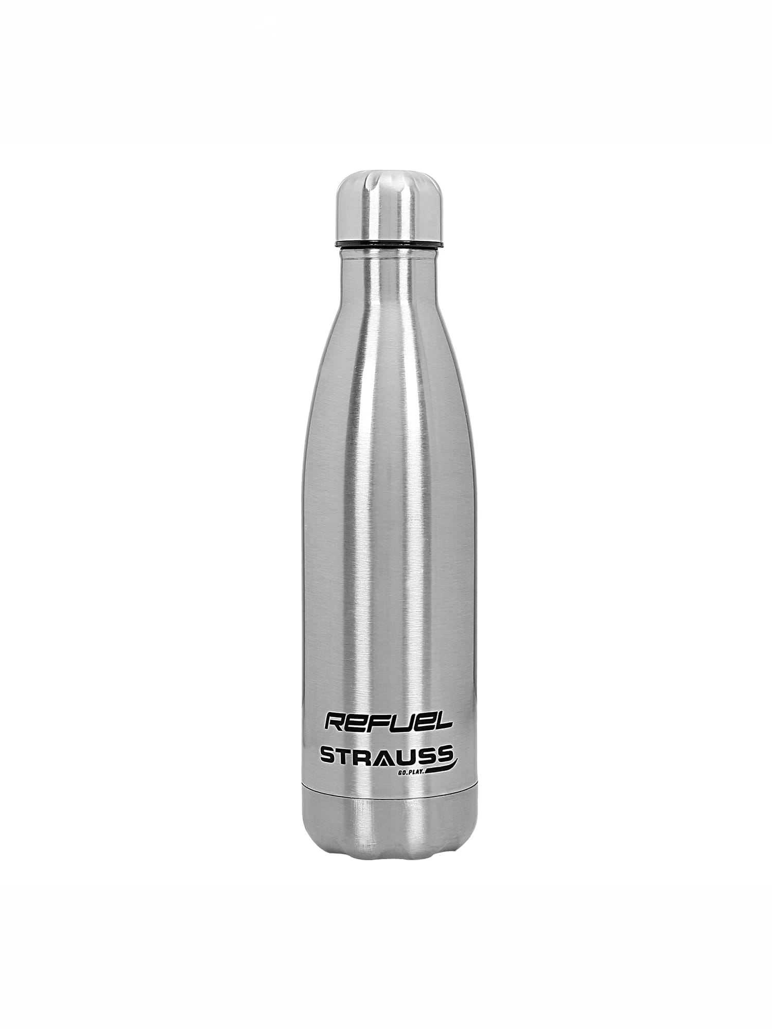 Strauss Sports durable steel bottle - everyday drinkware