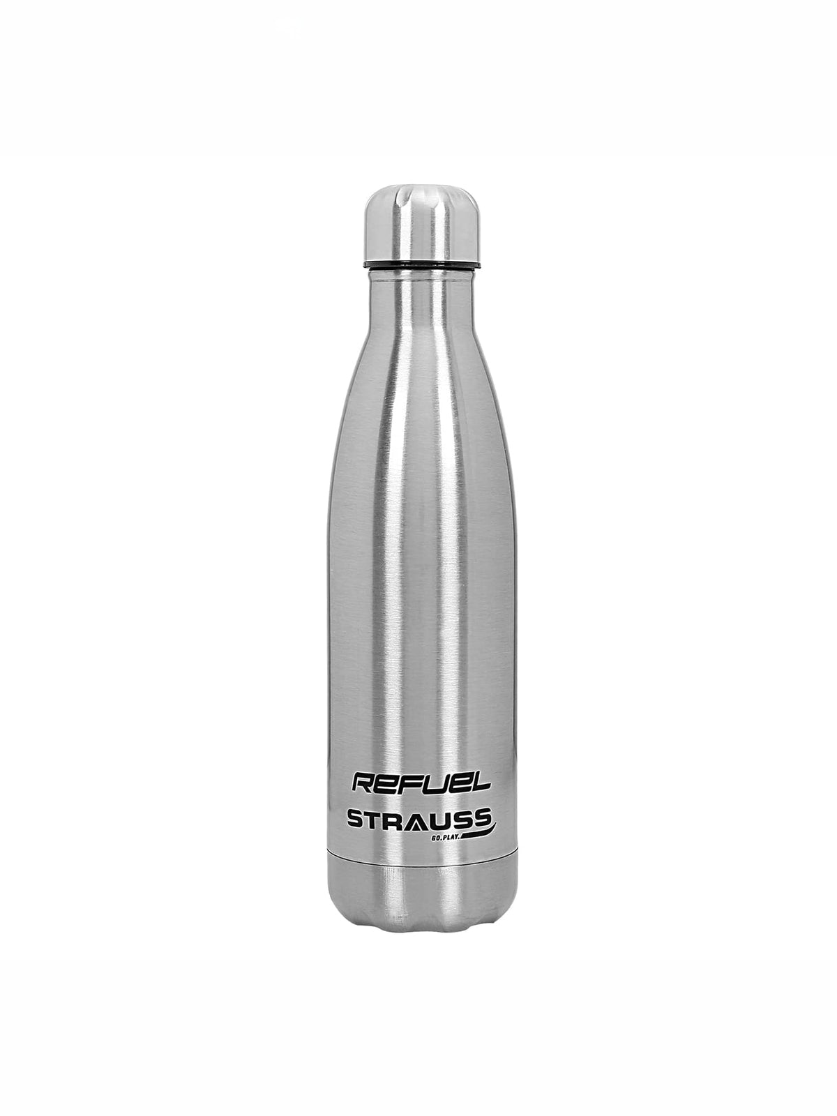 Strauss Sports durable steel bottle - everyday drinkware