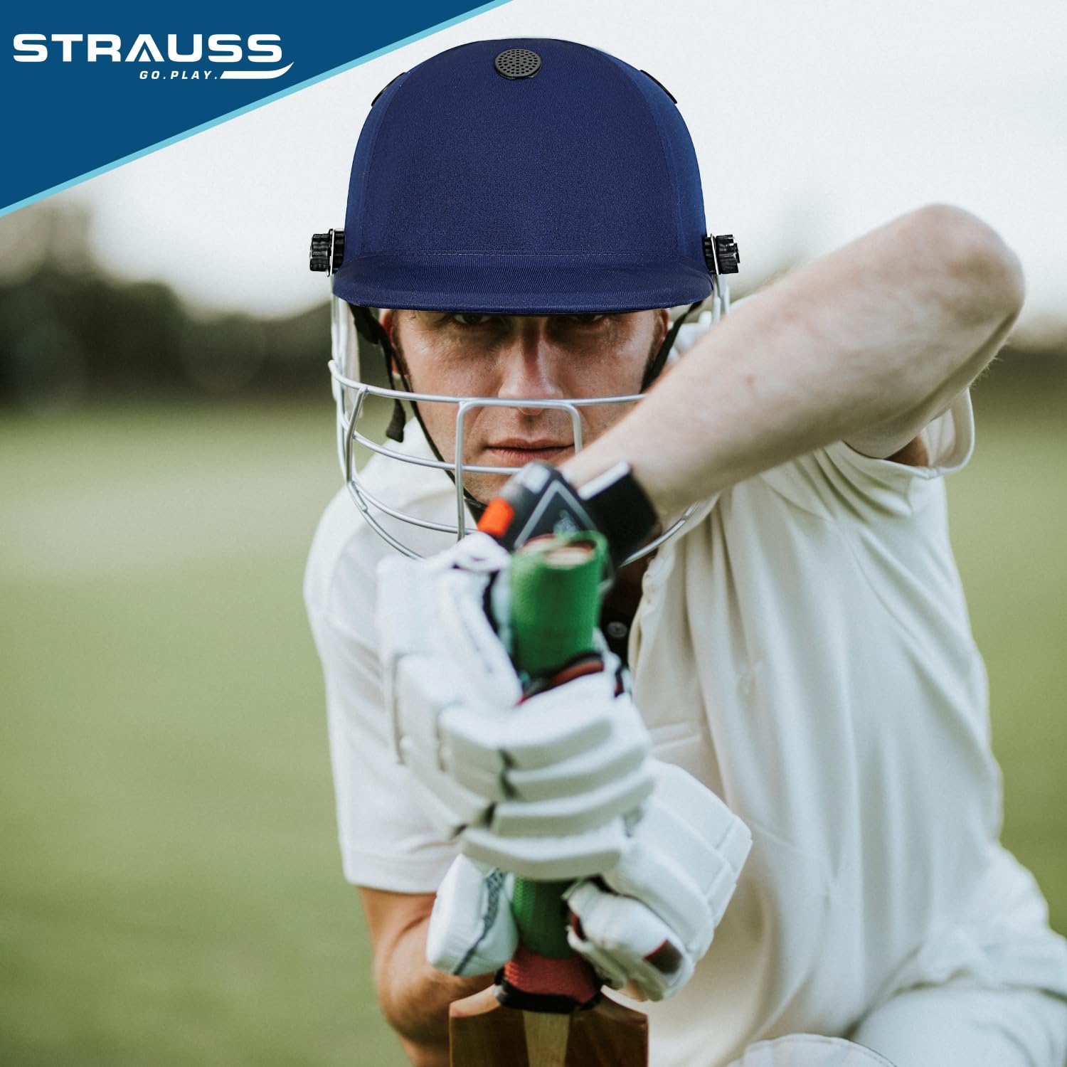 Strauss Cricket Helmet - Lightweight safety gear for young players