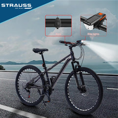 Strauss Solar Headlight - Cycling accessory for safety