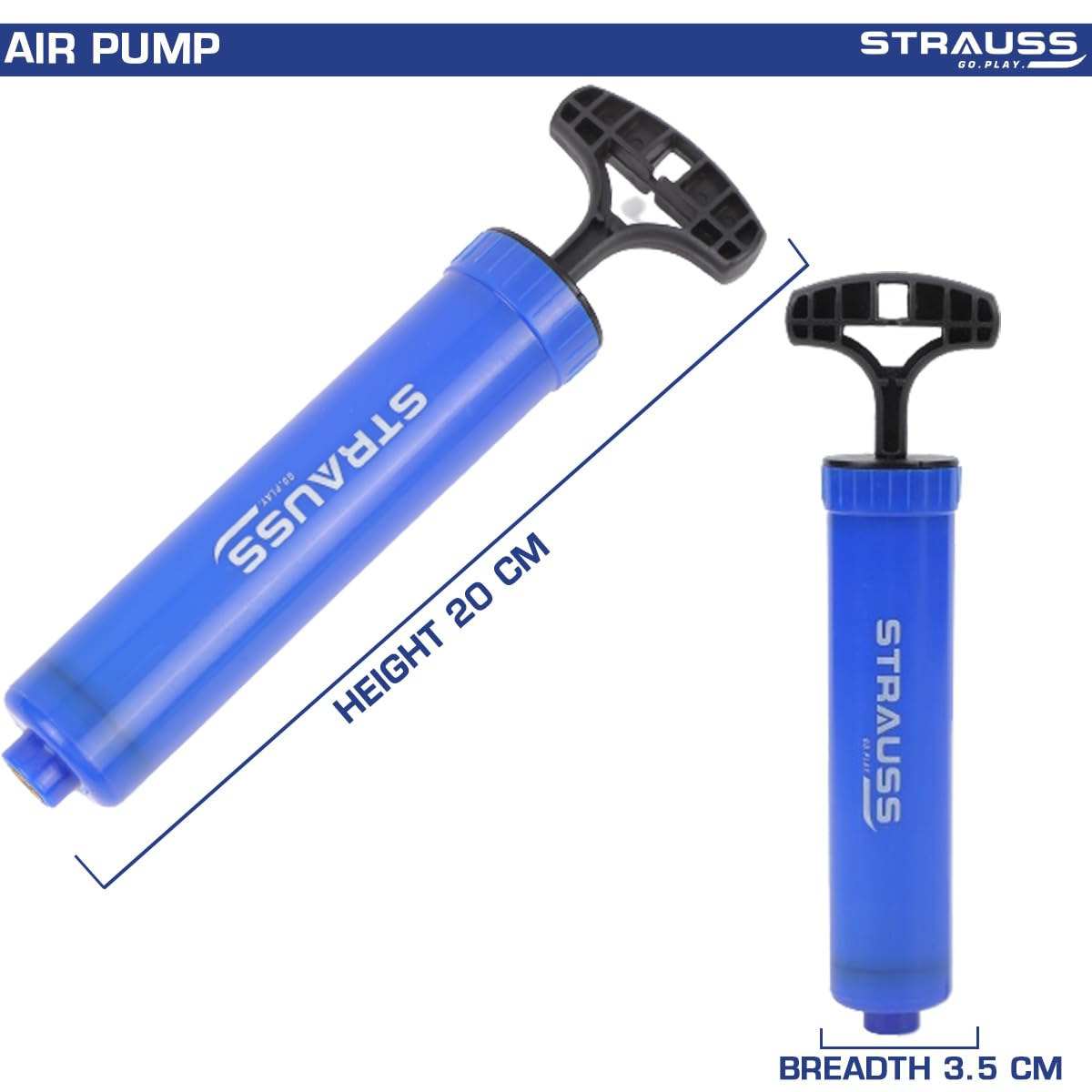 Strauss air pump - perfect for football practice