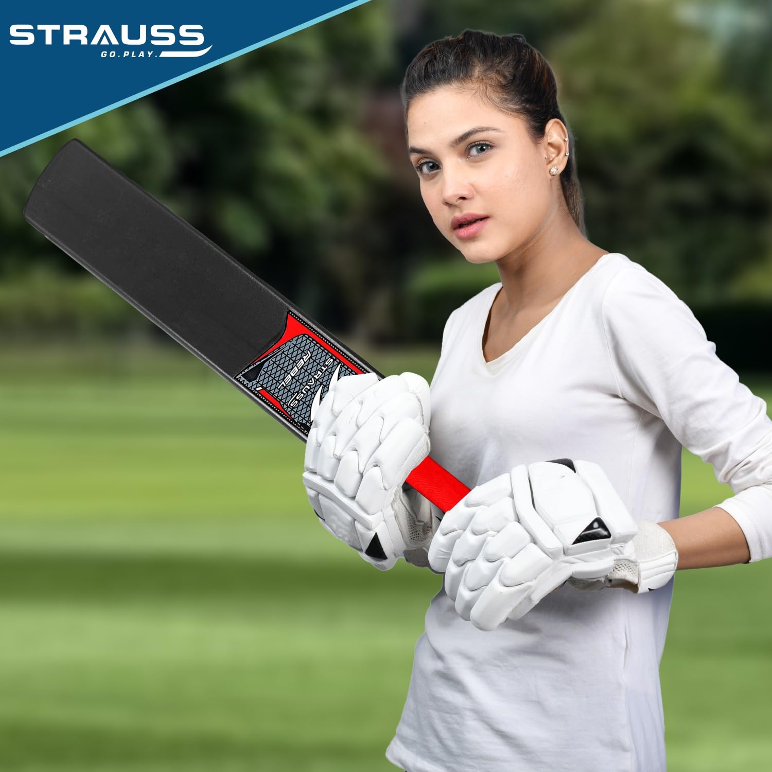 Strauss Rebel Cricket Bat - ideal for beach games