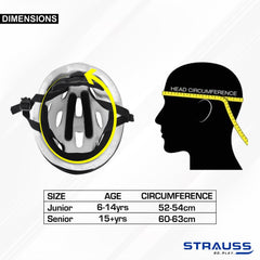 Strauss Elite Helmet - Mountain biking safety gear