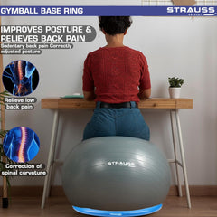 Strauss Gym Ball Base Ring - Home workout stability