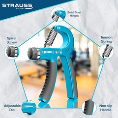 Strauss Adjustable Hand Grip - Home workout exercise