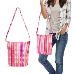 Strauss Jacquard Gym Bag - Stylish for Gym Sessions