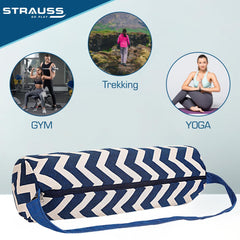 Strauss Jacquard Gym Bag - Stylish for the gym