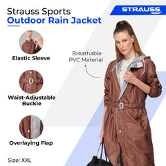 Strauss Sports Clownfish Raincoat - Stylish and functional