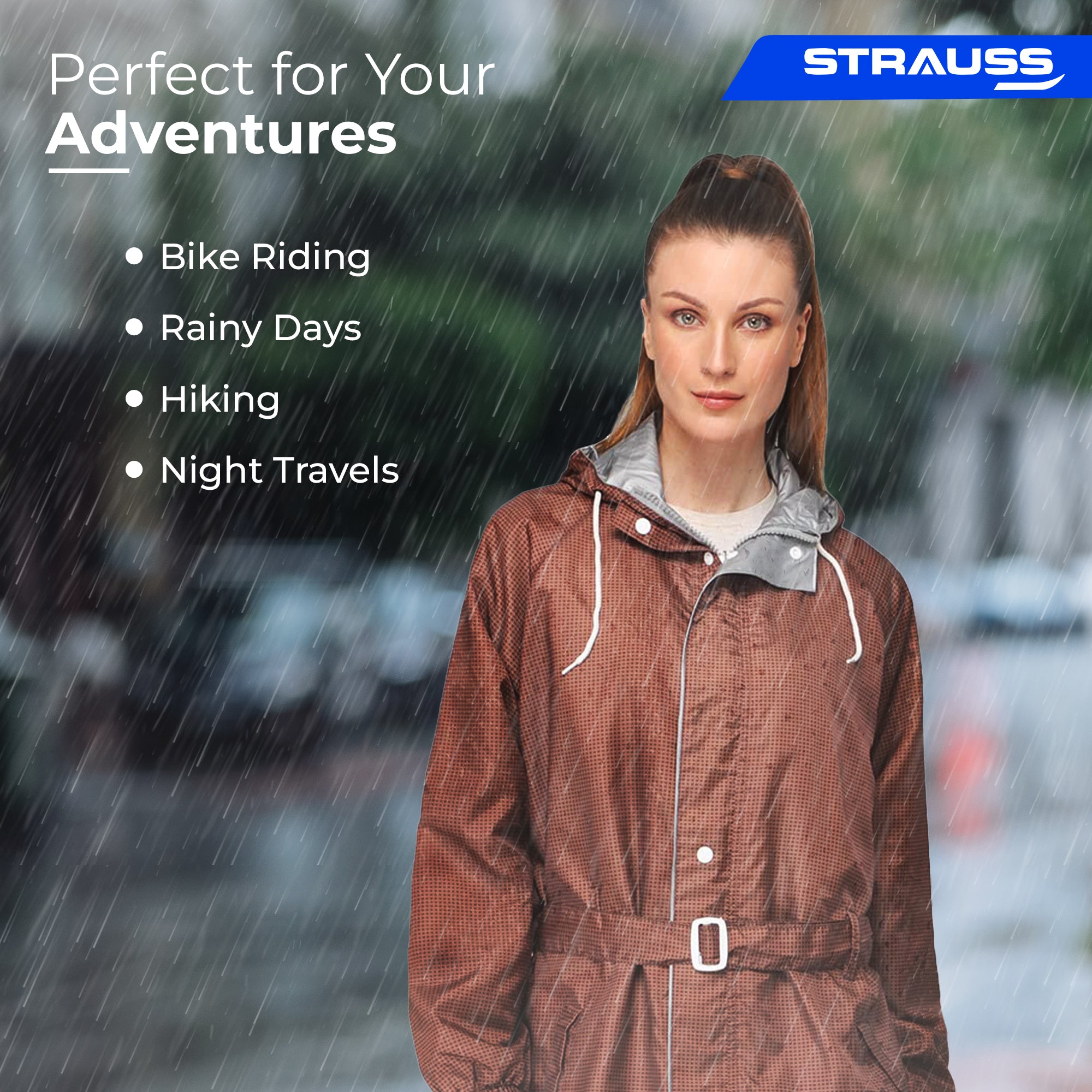 Strauss Sports Clownfish Raincoat - Daily commute