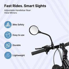 Strauss Sports cycle mirrors - lightweight design