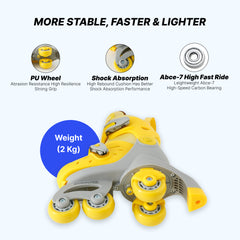Strauss Youth Skates - Easy to clean inline skates for kids