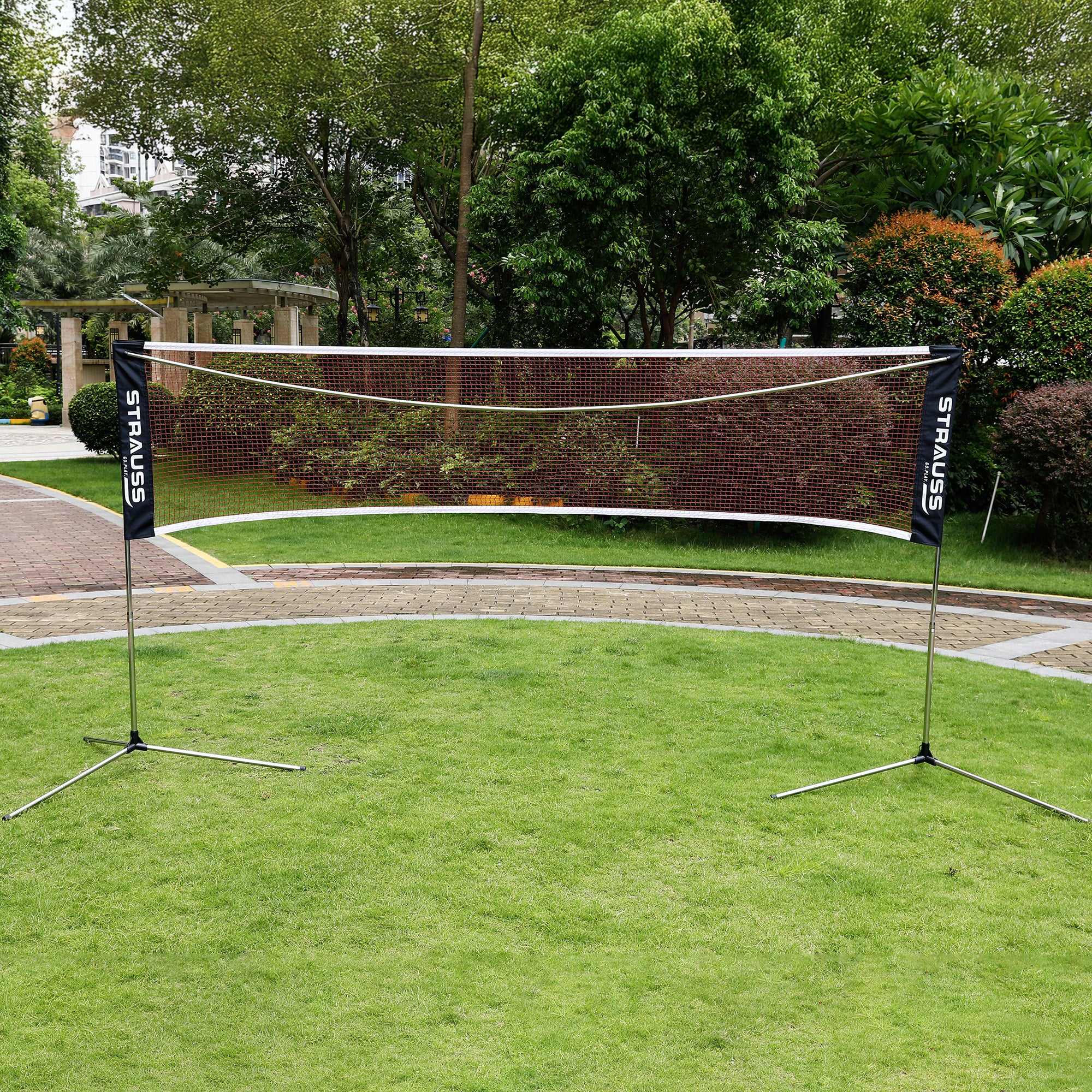 Strauss Badminton Net - Playing experience in backyard