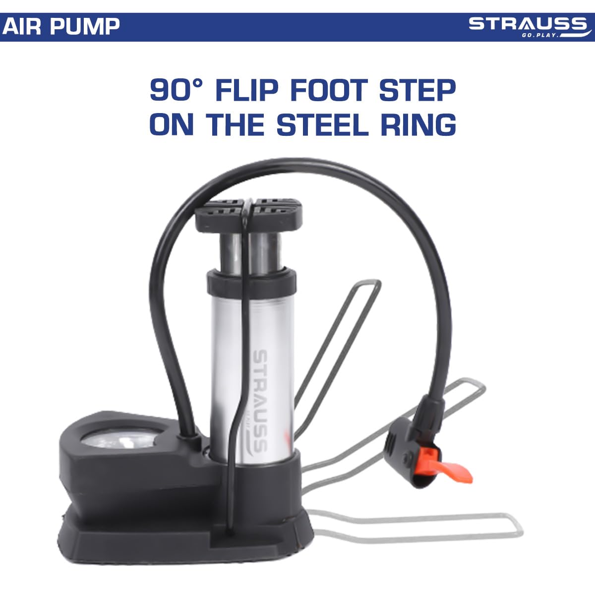 Strauss Portable Air Pump - Lightweight and compact