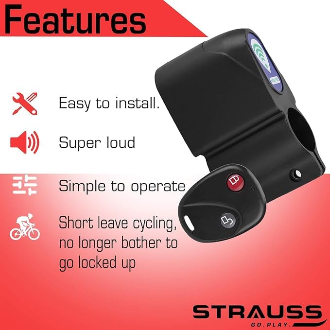 Strauss security lock - pack of 12 for cyclists