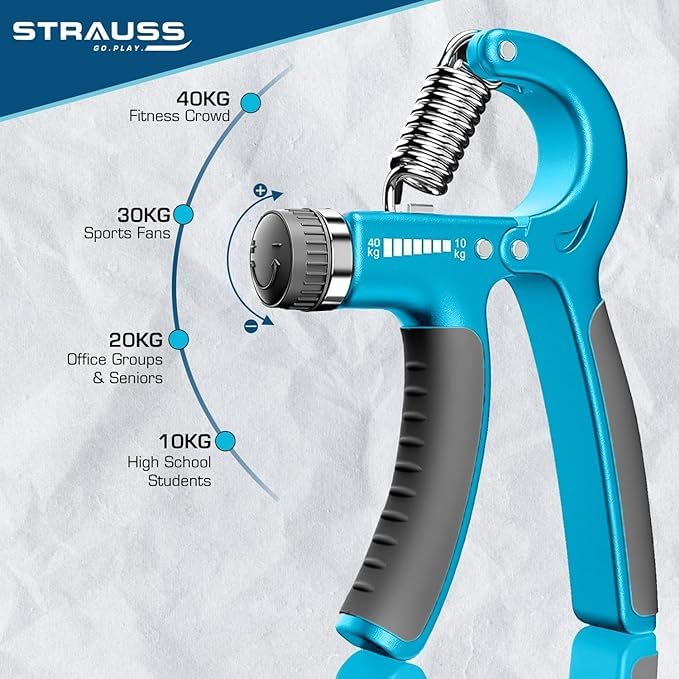 Strauss Adjustable Hand Grip - Rehabilitation tool