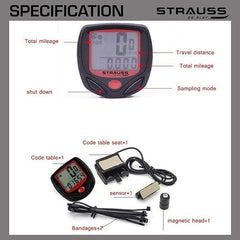 Strauss speedometer - road cycling