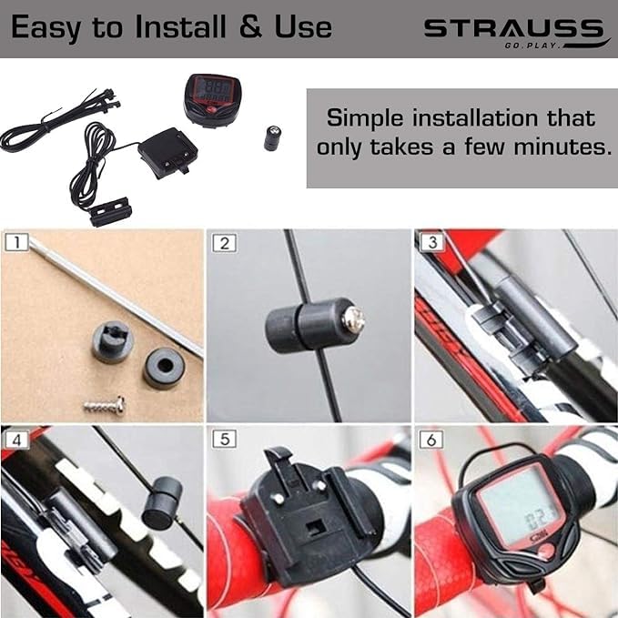 Strauss bicycle speedometer - mountain biking