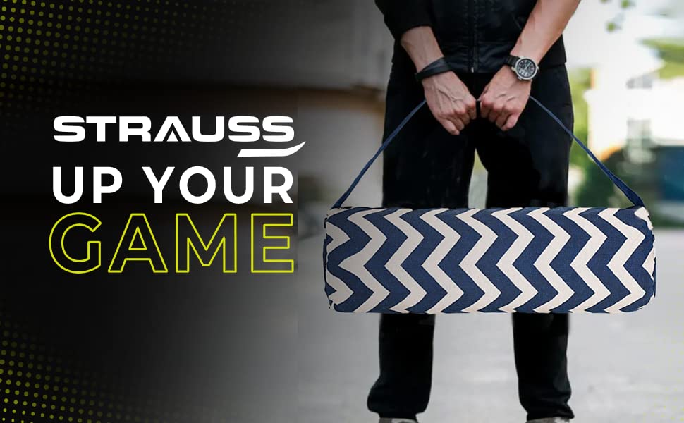 Strauss Jacquard Gym Bag - Perfect for travel