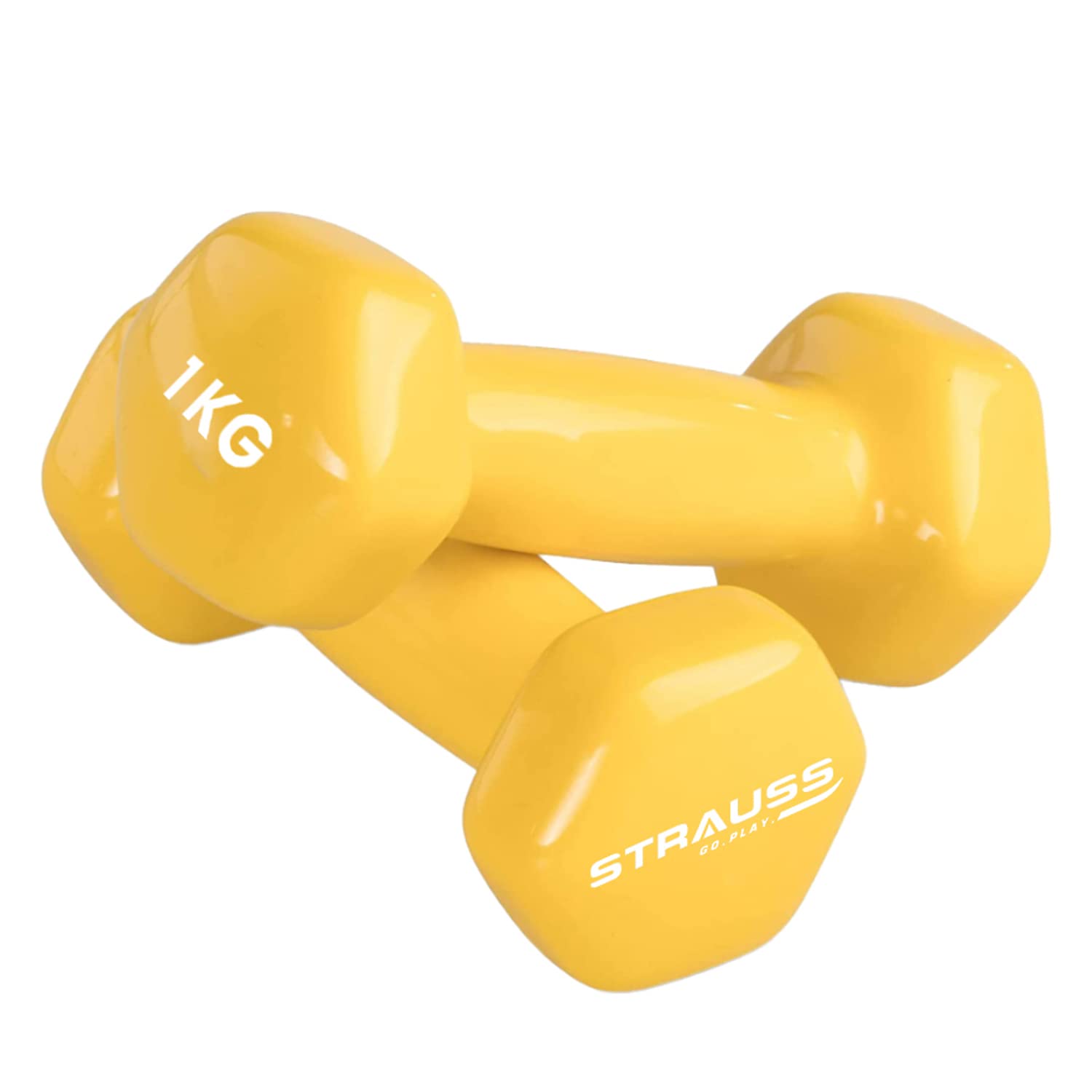 Strauss Vinyl Dumbbell - Fitness Equipment