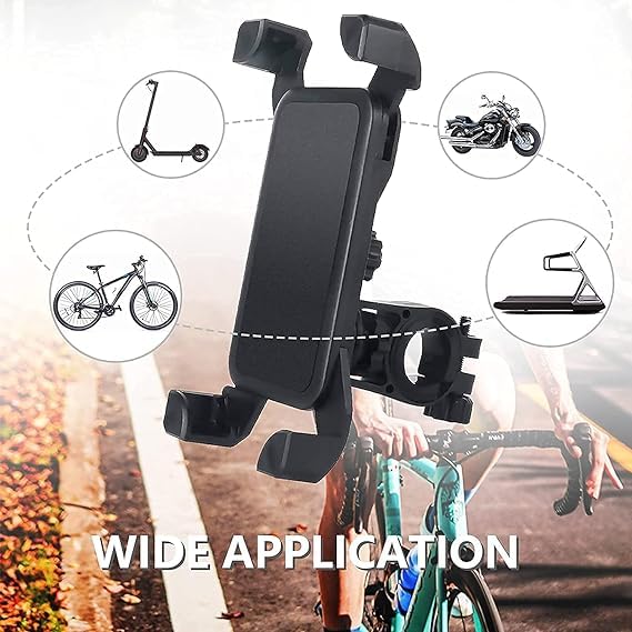 Strauss Bike Mobile Holder - Secure cradle holding smartphone