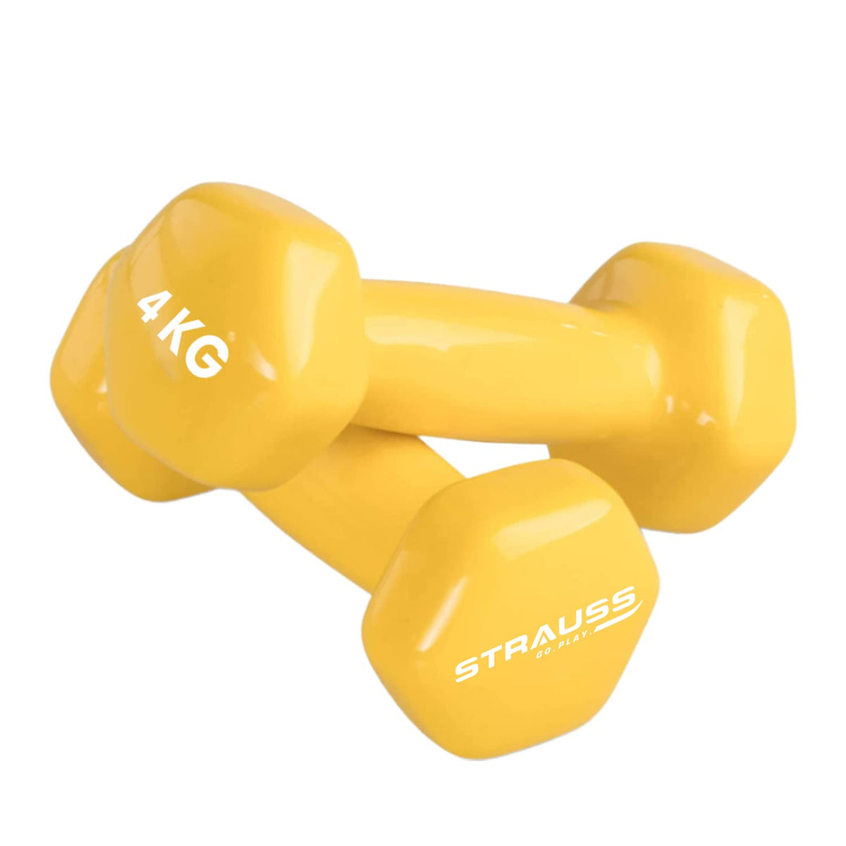 Strauss Vinyl Dumbbells - Fitness Centers