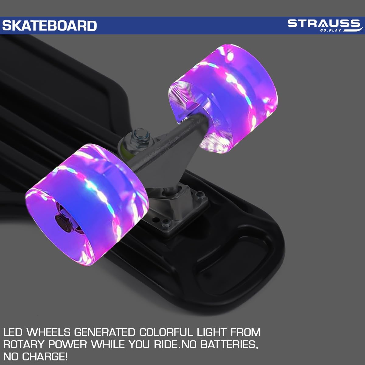 Strauss Cruiser Skateboard - perfect for commuting