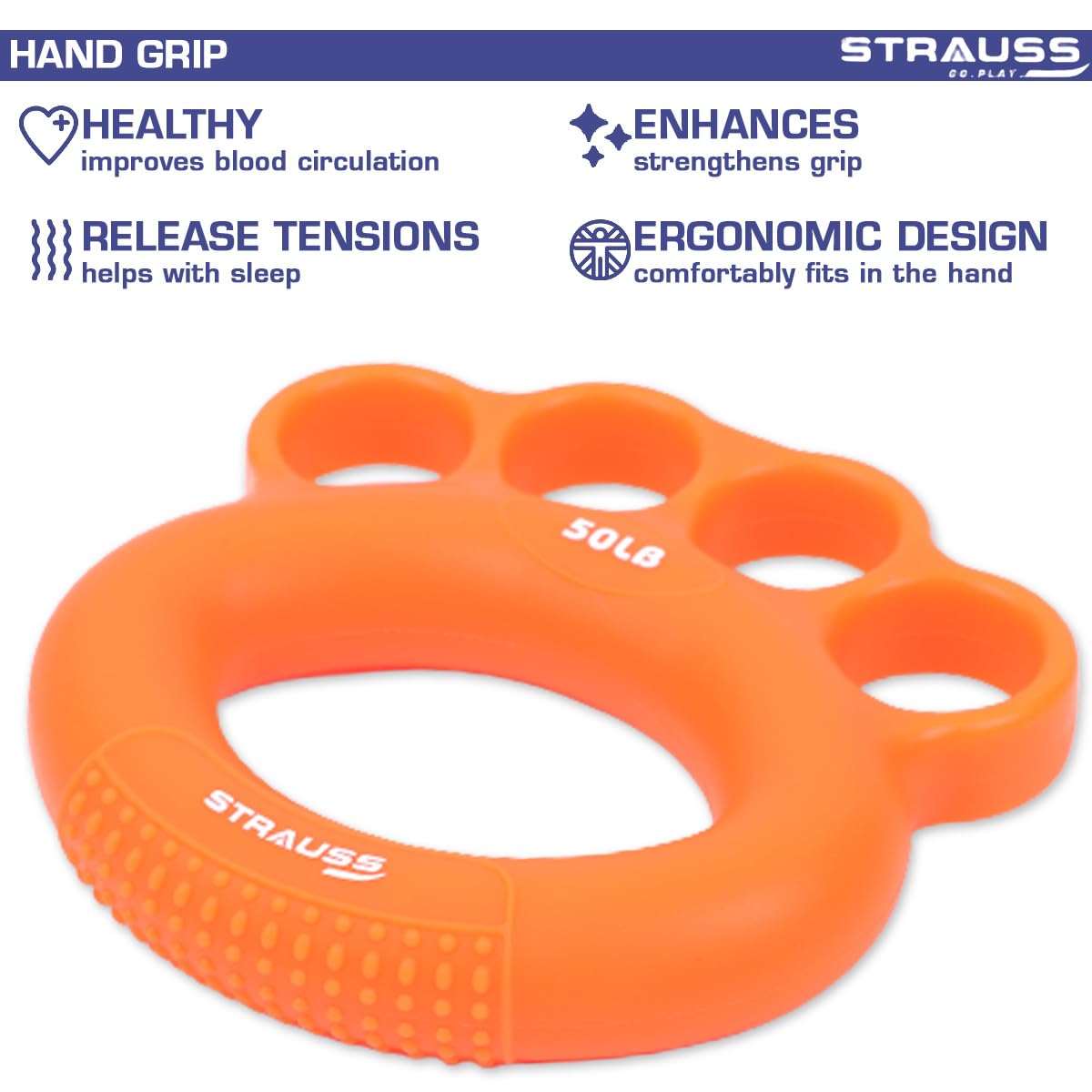 Strauss finger exerciser - suitable for rehabilitation exercises