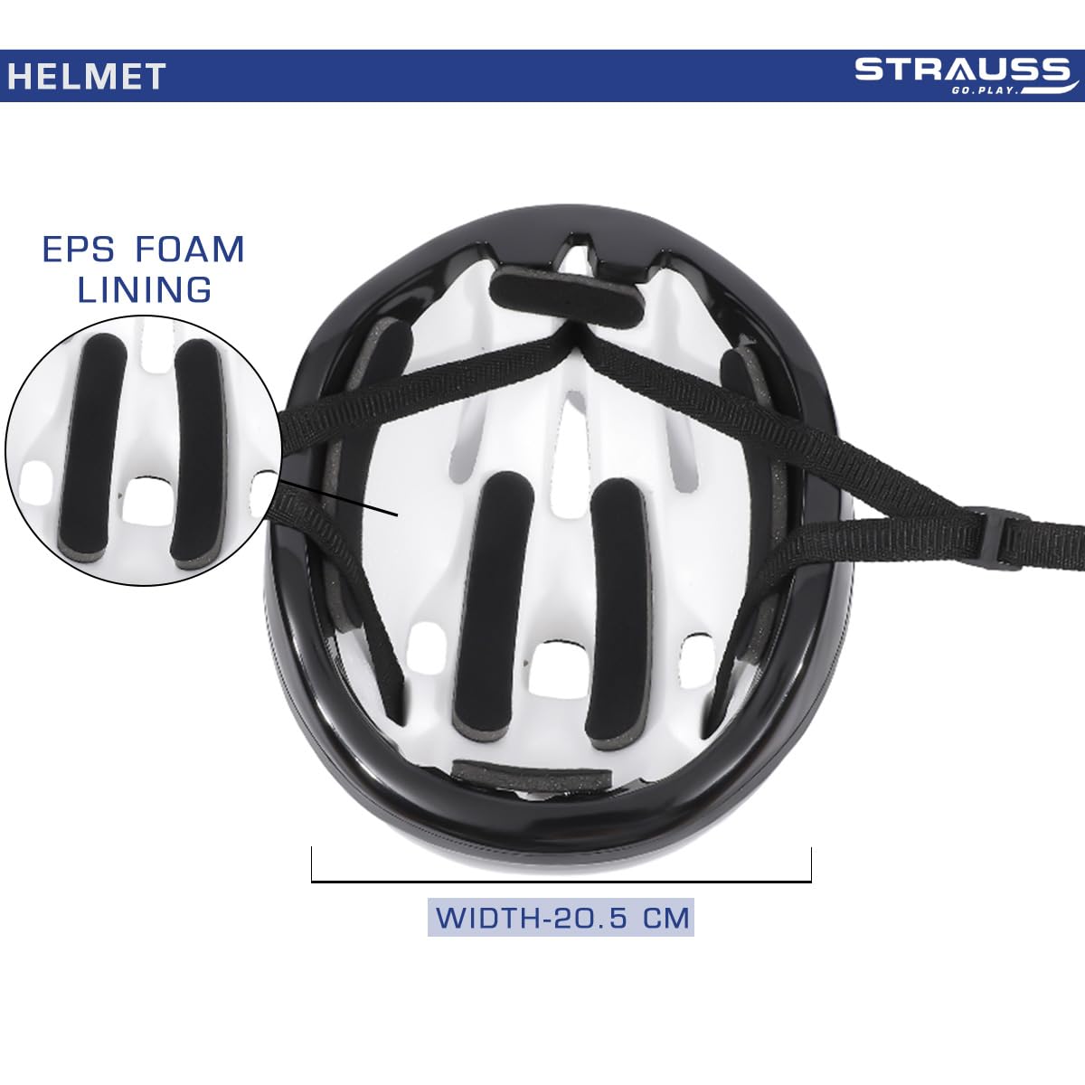 Strauss ArmorX cycling helmet - superior ventilation for comfort