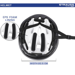 Strauss ArmorX cycling helmet - superior ventilation for comfort