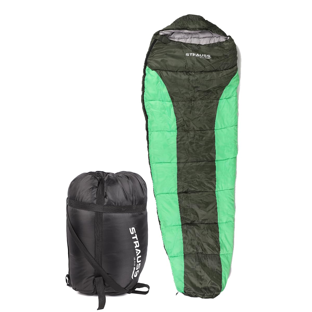 Strauss Rectangular Sleeping Bag - Comfortable sleep outdoors