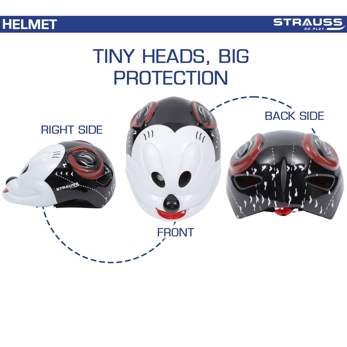 Strauss helmet with superior ventilation - safe for skating