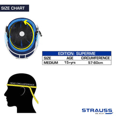 StraussHelmetSupreme - Youth cricket gear