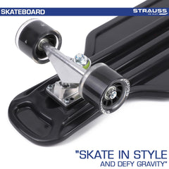 Strauss Cruiser Skateboard - made for all skill levels