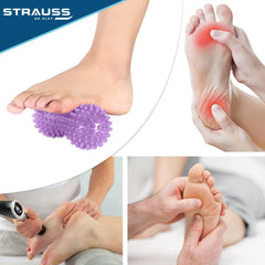 Strauss Sports Massage Ball - Effective for tension relief