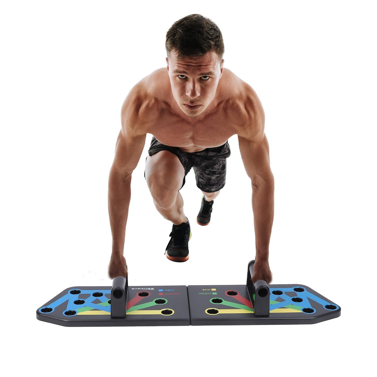 Strauss Multifunctional Portable Push Up Board - Versatile body sculpting tool