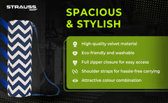 Strauss Jacquard Gym Bag - Eco-friendly materials