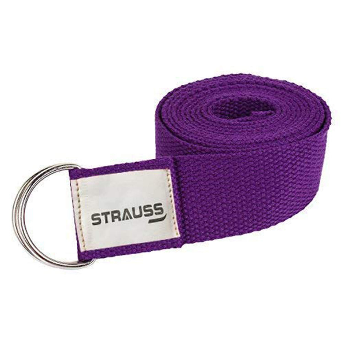 Strauss Yoga Belt, 6 Feet (Purple)