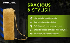 Strauss Eco-Friendly Gym Bag - Lightweight travel companion