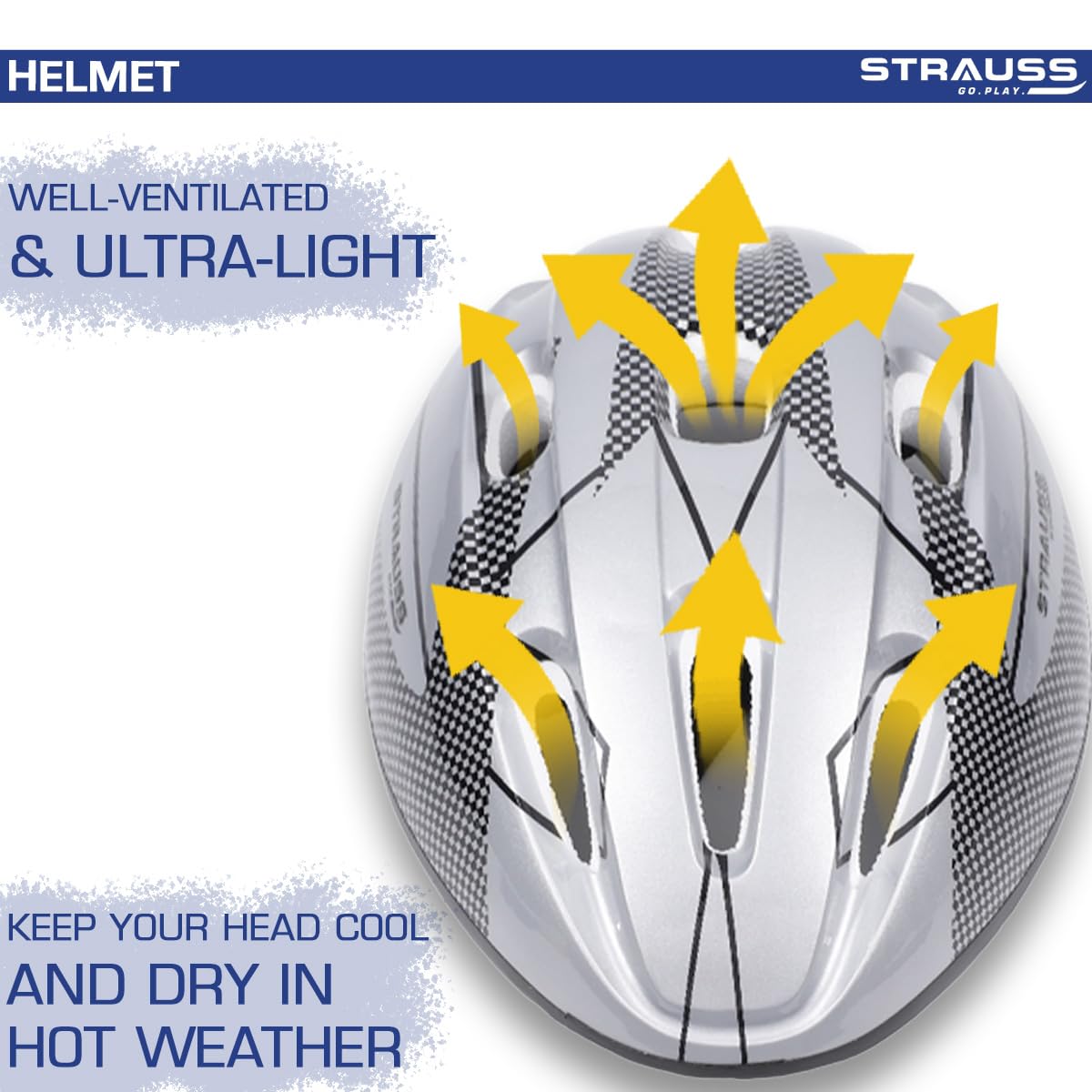 Strauss ArmorX cycling helmet - stylish safety on the road