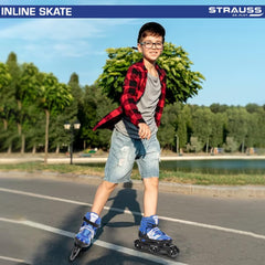 STRAUSS inline skates - children playing in the park