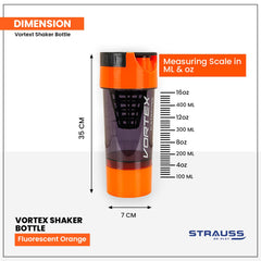 Strauss Vortex Shaker Bottle - Ideal for Gym