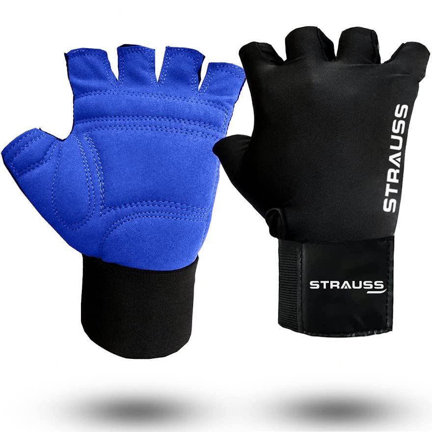 Strauss Suede Gym Gloves - Comfort and Protection Combined